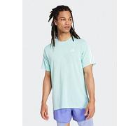 adidas Own The Run 3 Stripes T-shirt - Blue, Blue, Size L, Men Blue