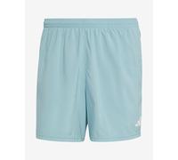 adidas Own The Run 5 inch shorts light blue white - M