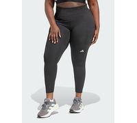 adidas Own the Run 7/8 Leggings (Plus Size) - Black, Black, Size 4X, Inside Leg Regular, Women Black