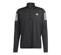 adidas Own The Run Half Zip Long Sleeve Men - Black, Size XL