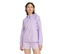 adidas Own The Run Hooded Womens Running Jacket WINDRDY Windbreaker Purple