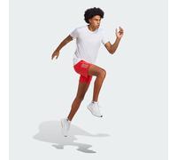 adidas Own The Run Mens Running Shorts Red Reflective Pockets Gym Fitness