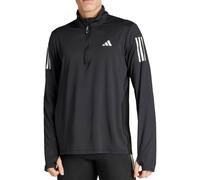 adidas Own The Run Half Zipped T-Shirt - Black - Size L
