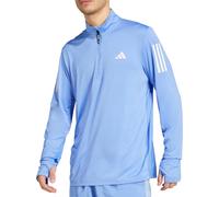 adidas Men's Own the Run Half-Zip Jacket, Blue Fusion, L
