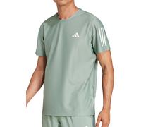 adidas Own The Running Shirt Men - Sage, White, Size M