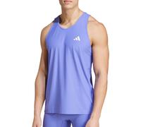 adidas Own The Run Mens Running Vest Blue Sleeveless Round Neck Jogging Tank Top