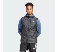 adidas Own The Run Mens Running Vest WIND.RDY Jacket Sports Top Black