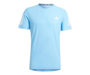 adidas Own The Run T-shirt Asia Sizing 'Light Blue' IN1513 S
