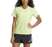 adidas Own The Run Tee Womens Running T-Shirt Green Breathable AEROREADY Top