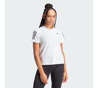 adidas Own The Run Tee Womens Running T-Shirt White Breathable AEROREADY Top
