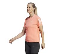 adidas Own The Run Tee XS Women’s Running T-Shirt - Breathable, Lightweight Orange for Comfortable Performance