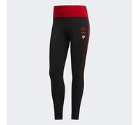 Adidas Own The Run Tgt Tights - Black/Scarlet, 2X-Small