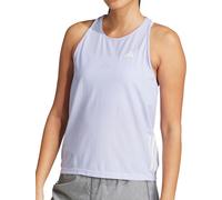 adidas Own The Run Womens Running Vest Purple Sleeveless Crew Neck Tank Top