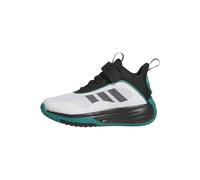 adidas OWNTHEGAME 3.0 Shoes Basketball, FTWR White/core Black/Pure Teal, 5.5 UK Child