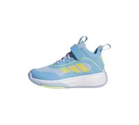 adidas OWNTHEGAME 3.0 Shoes Basketball, Glow Blue/FTWR White/semi Blue Burst, 2.5 UK Child