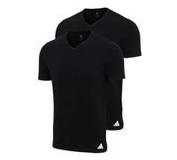 adidas Pack of 2 Men's V-Neck Cotton T-Shirt
