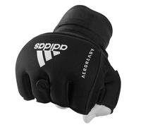 adidas Padded Knuckle Hand Wrist Protector Gloves, Boxing, Fitness Classes, Large/X-Large, Neoprene 10mm Gel, Quickwrap, Stretch Support, Adults Kids