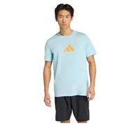 adidas Padel Category Graphic Short Sleeve T-Shirt L Blue