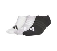 adidas Performance 3 Pack No Show Socks Unisex White New
