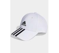 adidas Performance 3-Stripes Cotton Baseball Cap White/black