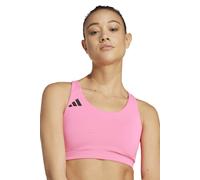 Adidas Performance Adizero Essentials Run Medium Support Bra Lucid size L (A-B) | Sports Bras Outlet | Women L (A-B)