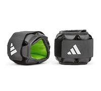 adidas Performance Ankle/Wrist Weights - Black - Modern Style - Nylon/Polyester - Hook and Loop Closure - Strength Training