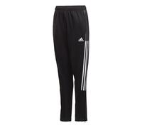 adidas Performance Childrens Unisex Tiro 21 Track Pants - Black/White Recycled Material - Size 5-6Y
