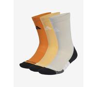adidas Performance CLIMACOOL Cushioned Socks Orange White (3 Pairs) - S