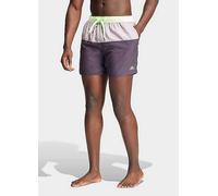 adidas Performance Colourblock Swim Trunks Purple