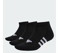 adidas Performance Cushioned Low Cut Sports Socks 3 Pairs Mens Black