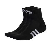 adidas Performance Cushioned Mid-Cut Socks 3 Pairs 'Black' IC9519 L
