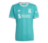 adidas Liverpool Mens 25/26 3rd Stadium Replica Shirt -Green, Green, Size S, Men Green