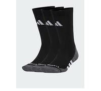 adidas Performance Grip CLIMACOOL Cushioned Crew Socks 3 Pairs - Black, Black, Size 2Xl, Men Black