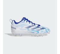 adidas Performance Kids Unisex Adizero Electric.2 Speed Juice American Football Cleats - White/Blue - Size UK 2