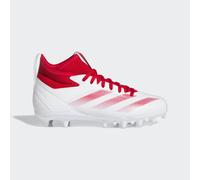 adidas Performance Kids Unisex Adizero Impact.2 American Football Cleats - White/Red - Size UK 4.5