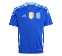 adidas Performance Kids Unisex Argentina 24 Away Jersey - Blue Recycled Material - Size 9-10Y