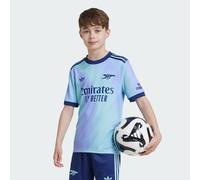 adidas Performance Kids Unisex Arsenal 24/25 Third Jersey - Light Blue Recycled Material - Size 13-14Y