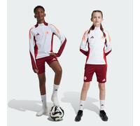 adidas Performance Kids Unisex AS Roma Tiro 24 Competition Training Shorts - Red Recycled Material - Size 9-10Y