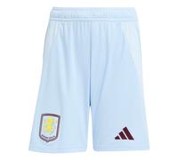 adidas Performance Kids Unisex Aston Villa FC 24/25 Away Shorts - Blue - Size 7-8Y