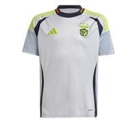 adidas Performance Kids Unisex Benfica 24/25 Third Jersey - Grey Recycled Material - Size 7-8Y