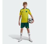 adidas Performance Kids Unisex Celtic FC 24/25 Away Shorts - Green Recycled Material - Size 15-16Y