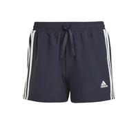 adidas Performance Kids Unisex Designed To Move 3-Stripes Shorts - Navy Recycled Material - Size 4-5Y