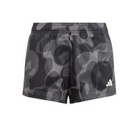 adidas Performance Kids Unisex Essentials AEROREADY Seasonal Print Shorts - Black Recycled Material - Size 7-8Y