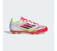 adidas Performance Kids Unisex F50 Elite Firm Ground Boots - White - Size UK 2.5