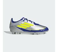 adidas Performance Kids Unisex F50 Elite Messi Firm Ground Boots - Silver - Size UK 10.5 Kids