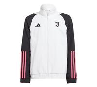 adidas Performance Kids Unisex Juventus Tiro 23 Presentation Jacket - White Recycled Material - Size 7-8Y