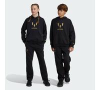 adidas Performance Kids Unisex Messi Fleece Pants - Black Cotton - Size 11-12Y