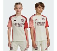 adidas Performance Kids Unisex Olympique Lyonnais 24/25 Third Jersey - Beige - Size 9-10Y