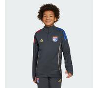 adidas Performance Kids Unisex Olympique Lyonnais Tiro 25 Competition Training Top - Dark Grey - Size 9-10Y