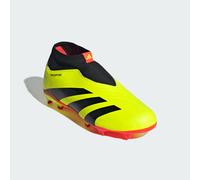 adidas Performance Kids Unisex Predator 24 League Laceless Firm Ground Boots - Yellow - Size UK 10 Kids